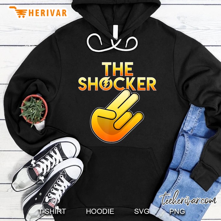 The Shocker Hand Funny 2 In The Pink 1 In The Stink Hoodie