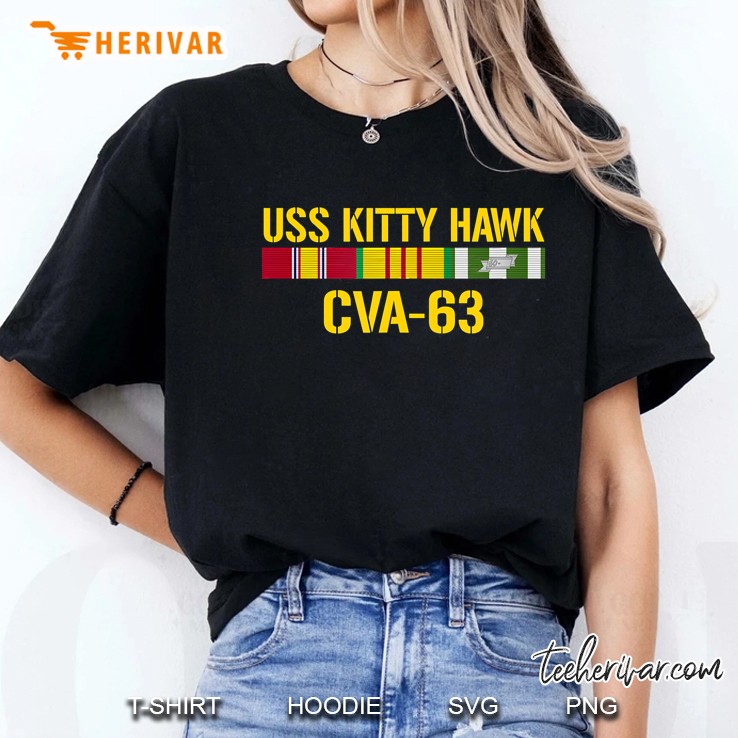 Uss Kitty Hawk Cva-63 Vietnam Veteran Hoodie