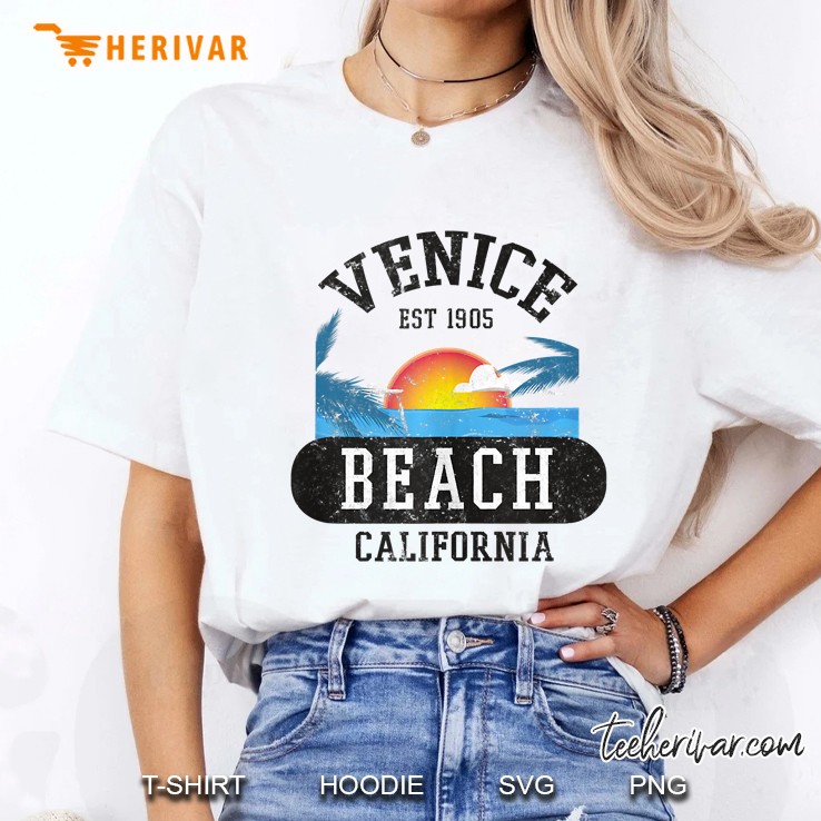 Original Venice Beach California Vintage Design Novelty Tank Top Ladies Tee