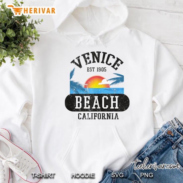 Original Venice Beach California Vintage Design Novelty Tank Top Hoodie