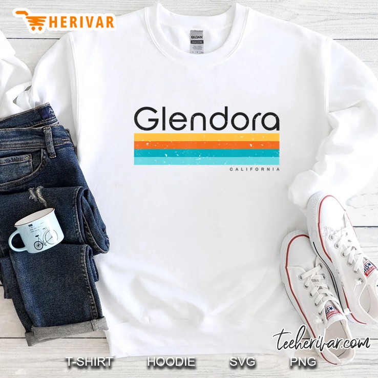 Vintage Glendora California Ca Retro Design Sweatshirt