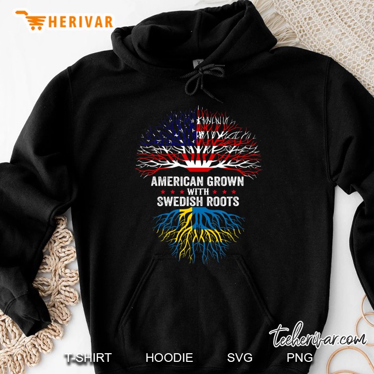 American Grown With Swedish Roots - Sweden Flag Gift Mugs