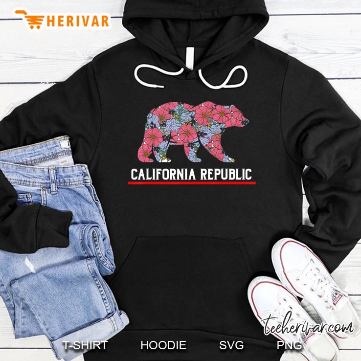 California Republic Shirt Women Vintage Cali Life Gift Hoodie