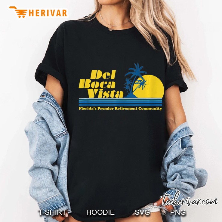 Del Boca Vista Retirement Community Funny Novelty Tank Top Ladies Tee