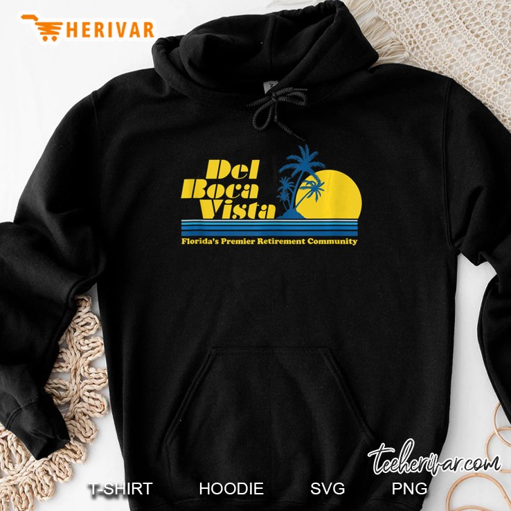 Del Boca Vista Retirement Community Funny Novelty Tank Top Hoodie