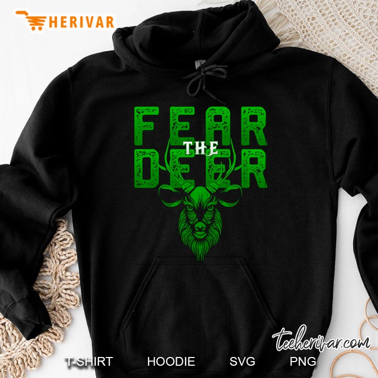 Fear The-Deer Funny Gift For Milwaukee Basketball Bucks Fans Pullover Mugs