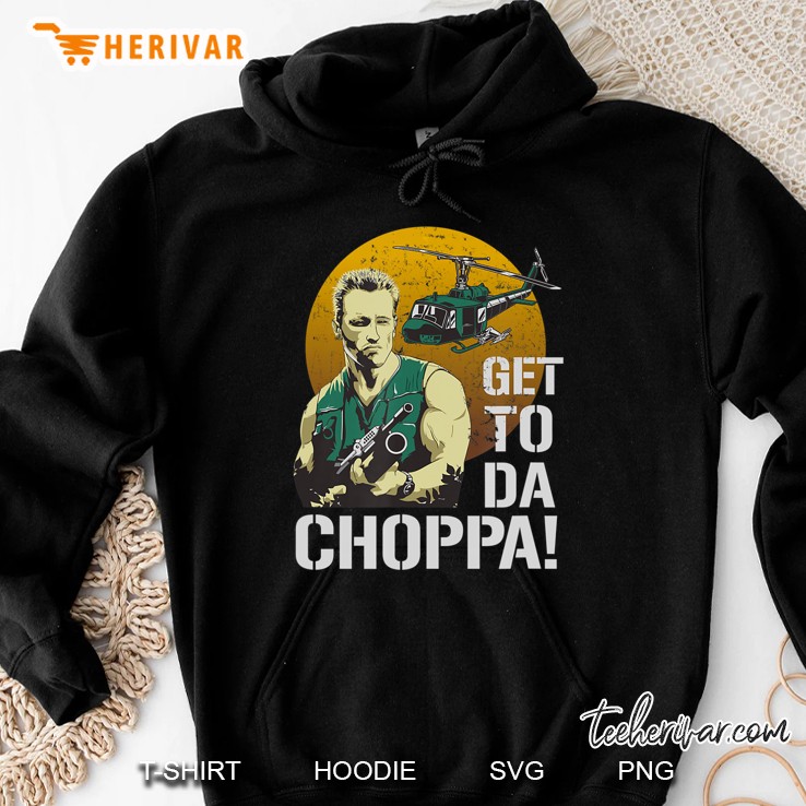 Get To The Choppa Iconic Hoodie