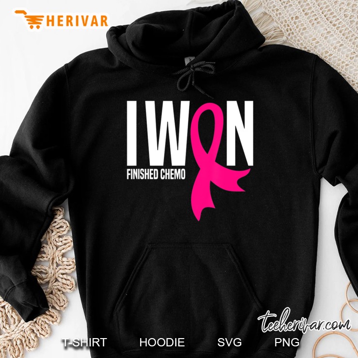 I Won Finished Chemo Breast Cancer Survivor Hoodie