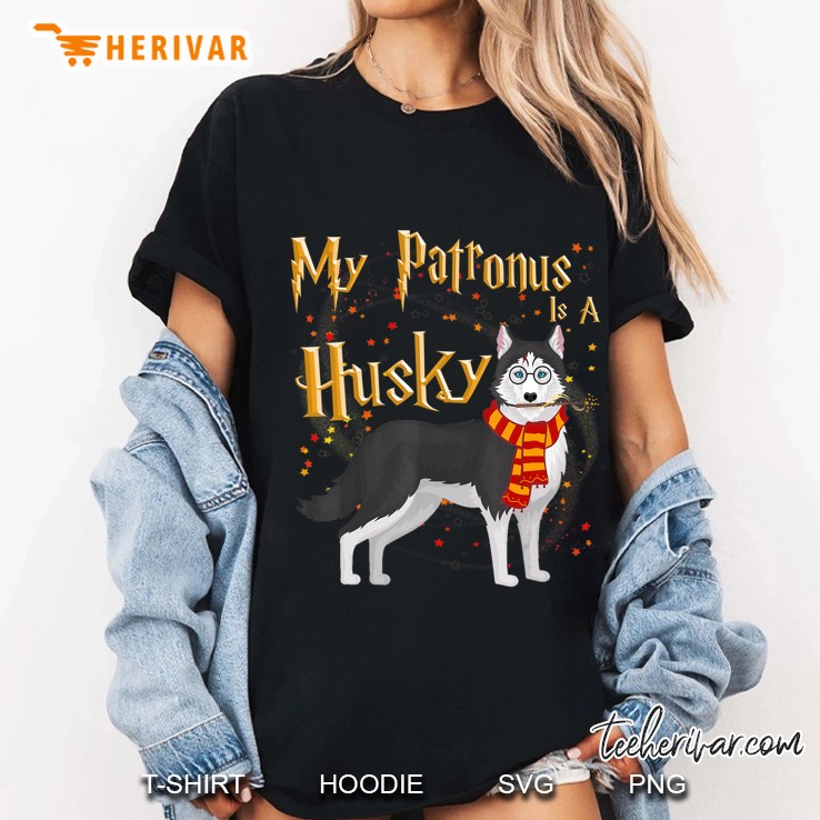 My Patronus Is A Husky Dog Christmas Hoodie