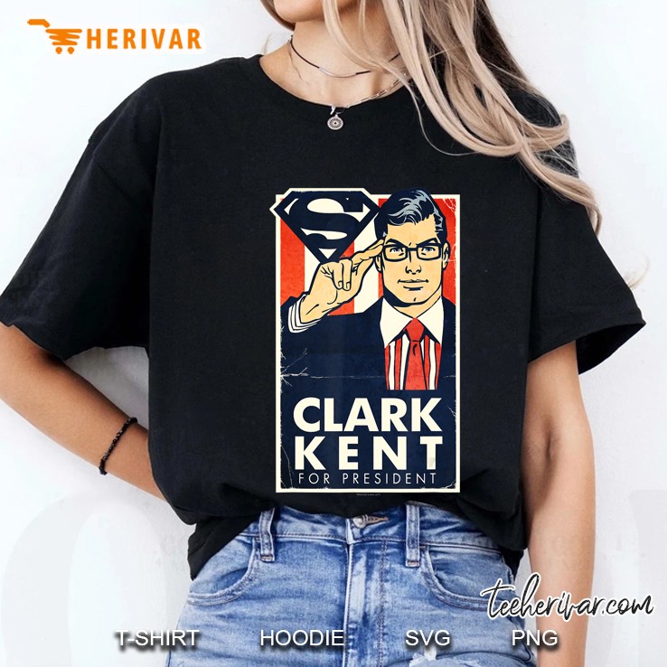 Superman Kent For President Ladies Tee