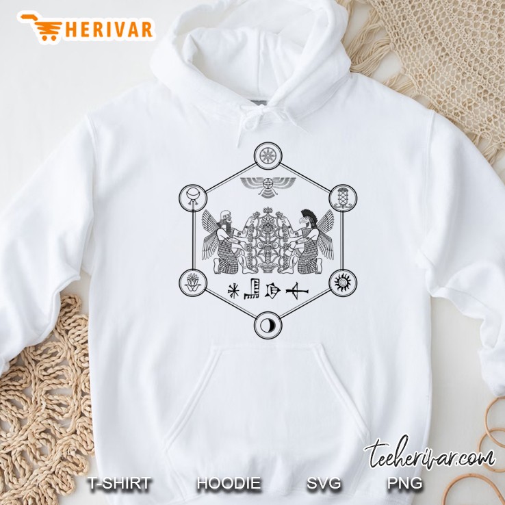 Enki And Enlil - Annunaki Sumerian Gods - Tank Top Hoodie