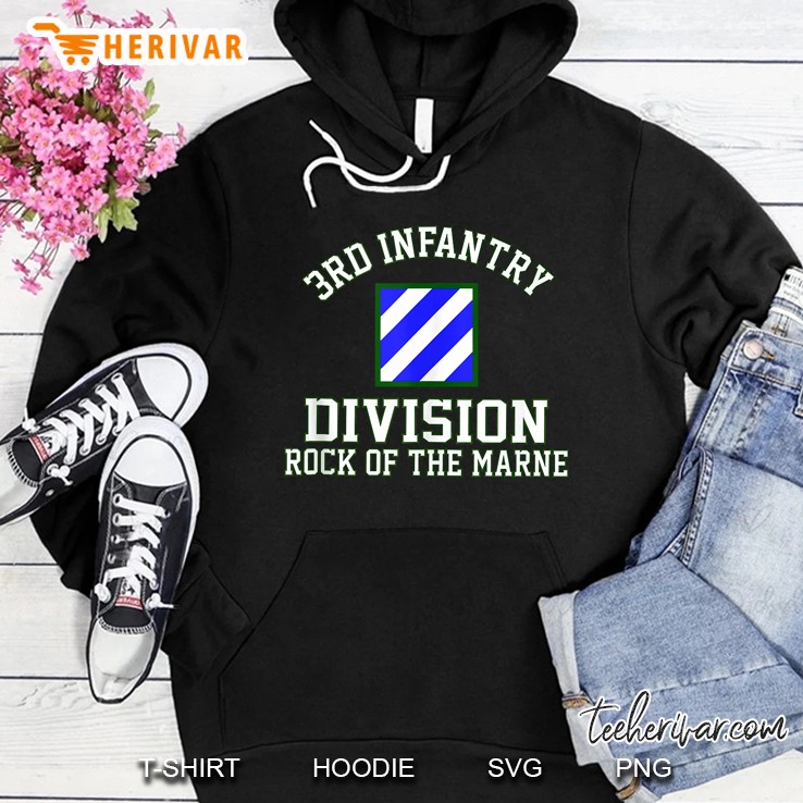 3Rd Infantry Division Rock Of The Marne Tank Top Hoodie