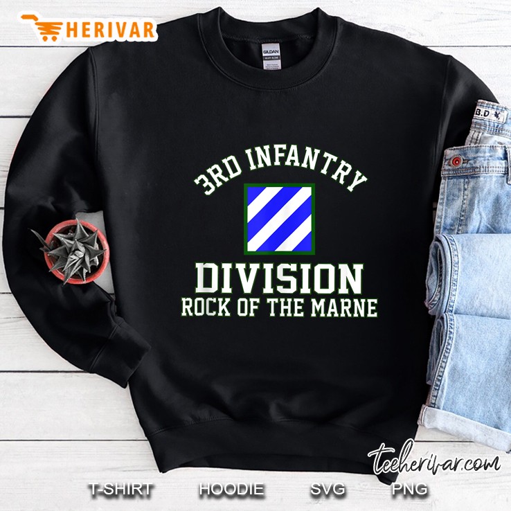 3Rd Infantry Division Rock Of The Marne Tank Top Sweatshirt