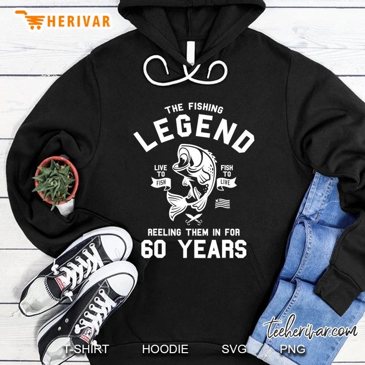 60Th Birthday Gift The Fishing Legend 60 Years Fisherman Mugs