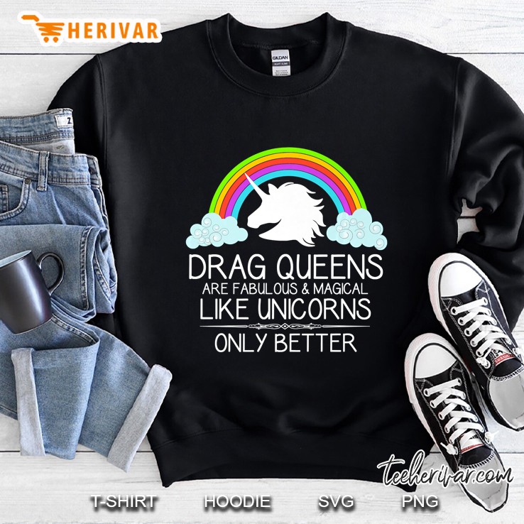 Drag Queen Gifts - Drag Queens Are Fabulous - Yas Hunty Premium Sweatshirt