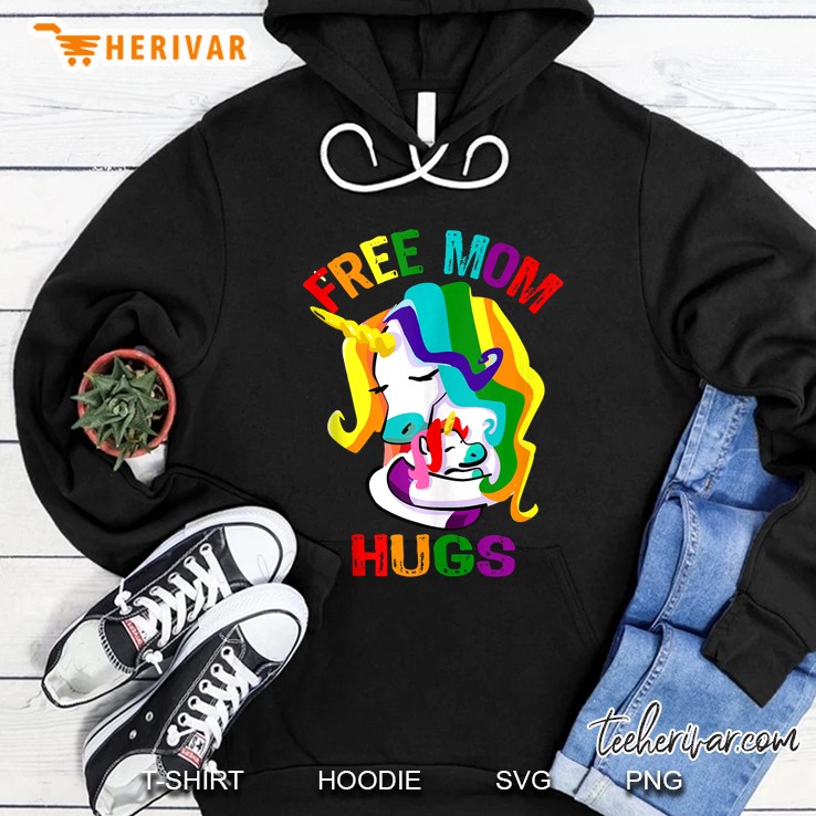 Free Mom Hugs Lgbt Gay Pride Tank Top Hoodie