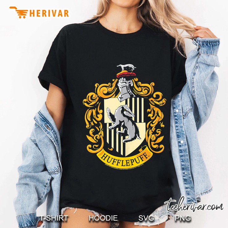 Harry Potter Hufflepuff House Crest Tank Top Ladies Tee