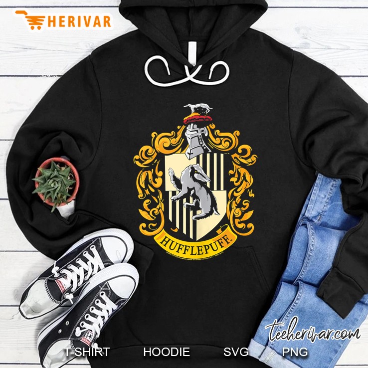 Harry Potter Hufflepuff House Crest Tank Top Hoodie