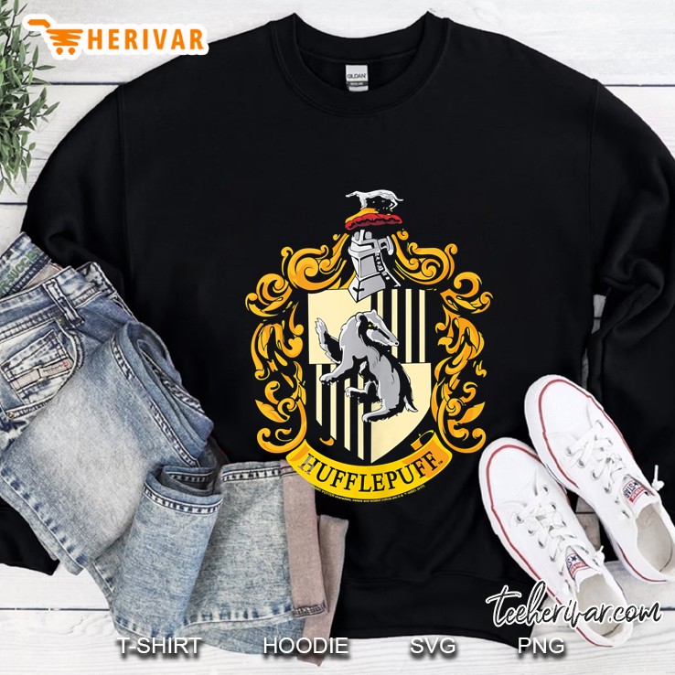 Harry Potter Hufflepuff House Crest Tank Top Sweatshirt