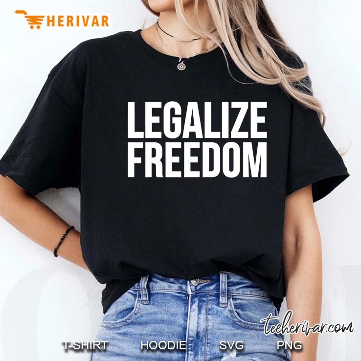 Legalize Freedom Ladies Tee