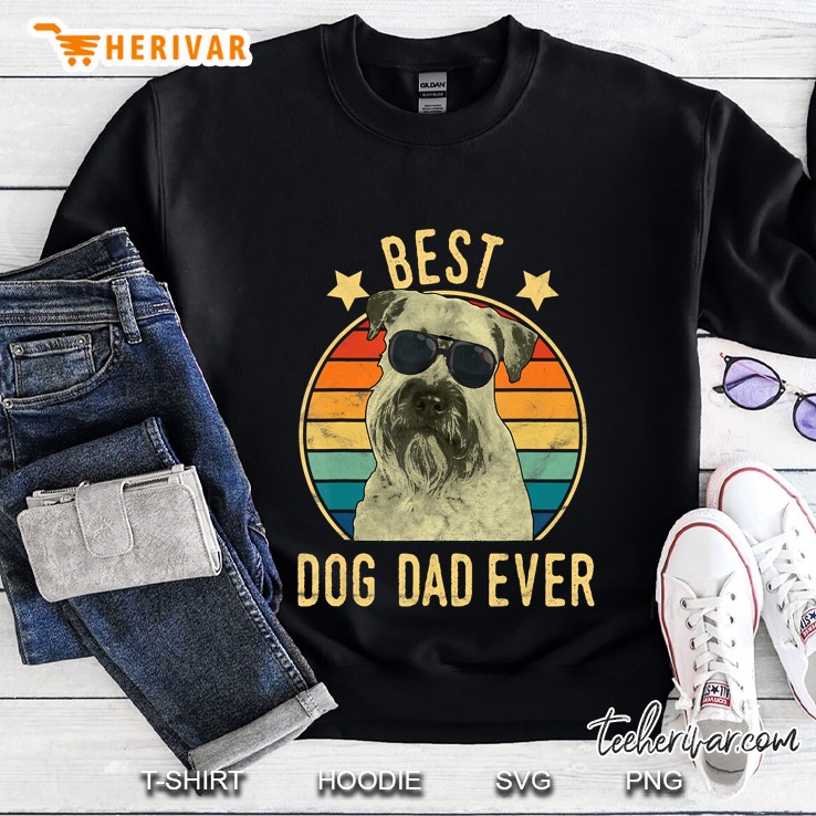 Mens Best Dog Dad Ever Soft Coated Wheaten Terrier Father's Day Mugs