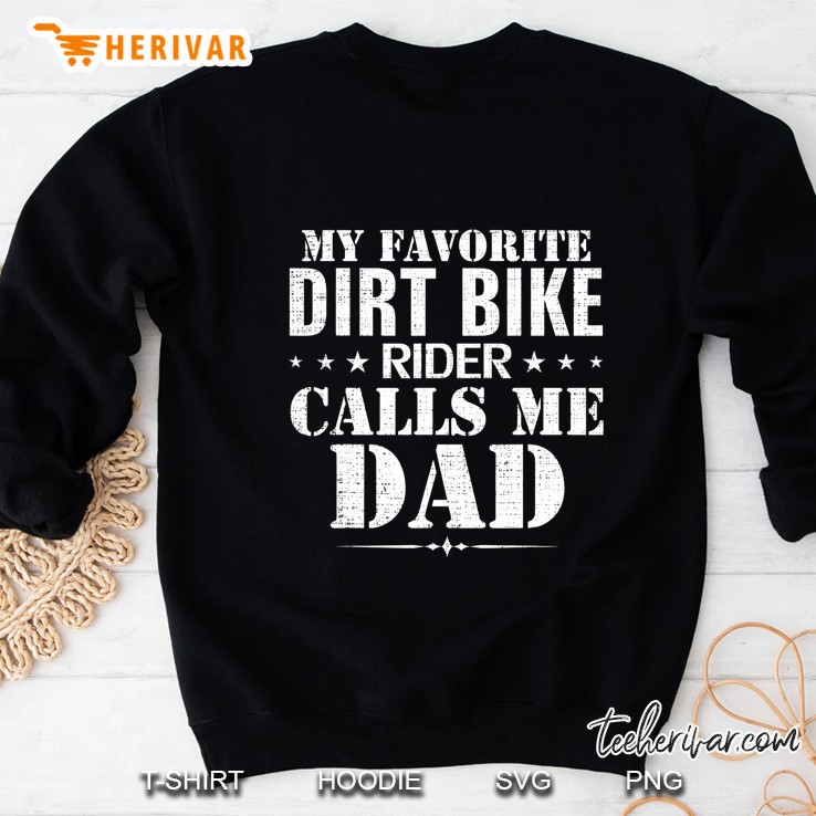 My Favorite Dirt Bike Rider Calls Me Dad Funny Father's Day Mugs