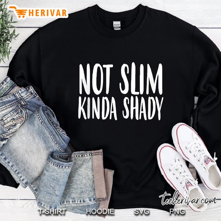 Not Slim Kinda Shady Tank Top Mugs