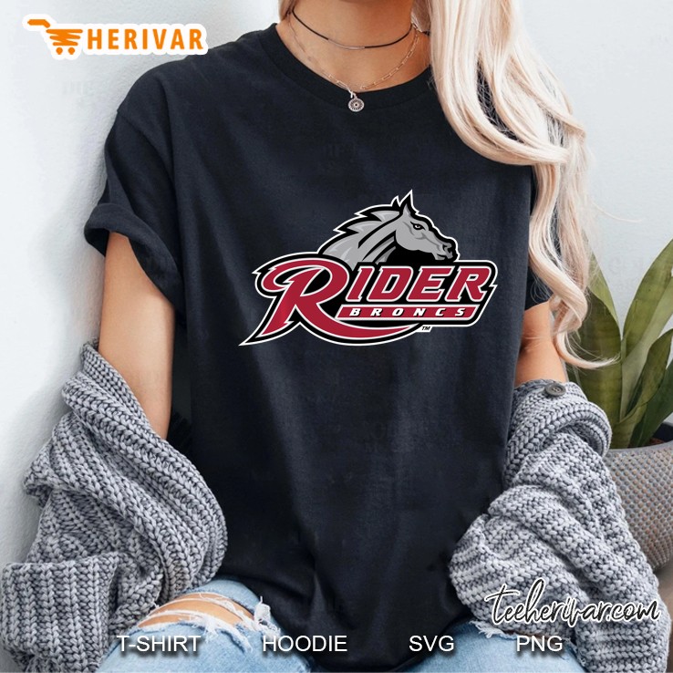 Rider University Broncs Ncaa Longsleeve Pprid001 Ladies Tee
