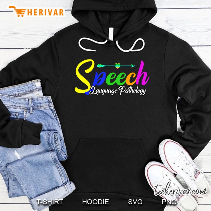 Slp Shirt Speech Language Pathology Speech Therapy Hoodie