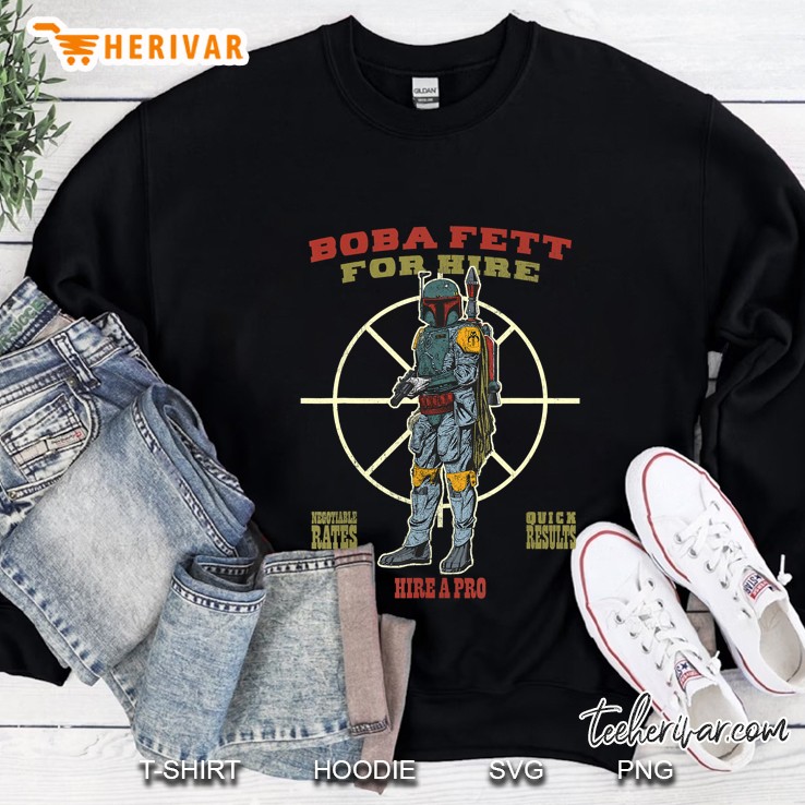 Star Wars Boba Fett For Hire Sweatshirt