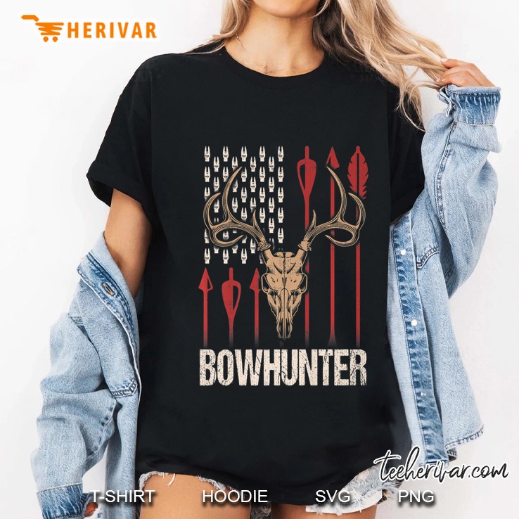 American Flag Bowhunter Hoodie