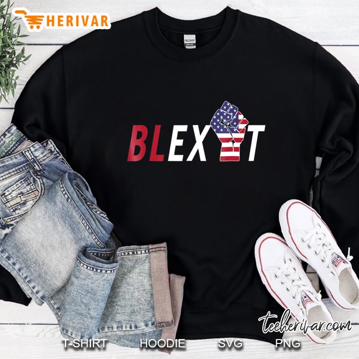 Blexi - Blexit Movement Tshirt Black Exi Sweatshirt