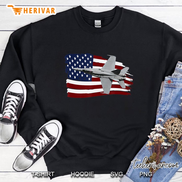 F-18 Super Hornet Pilot Us Flag Stars And Strips Mugs