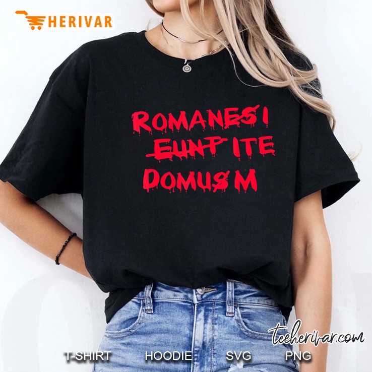 Funny Romans Go Home Novelty Ladies Tee