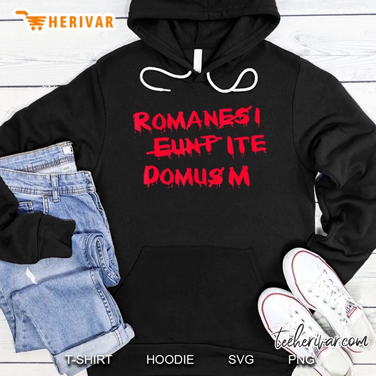 Funny Romans Go Home Novelty Hoodie
