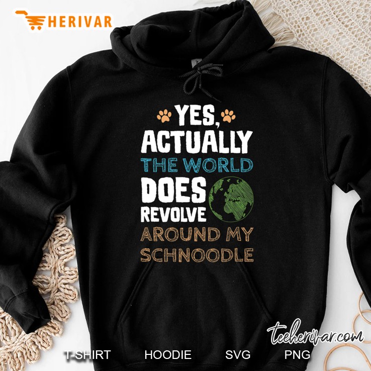 Funny Schnoodle Dog Hoodie