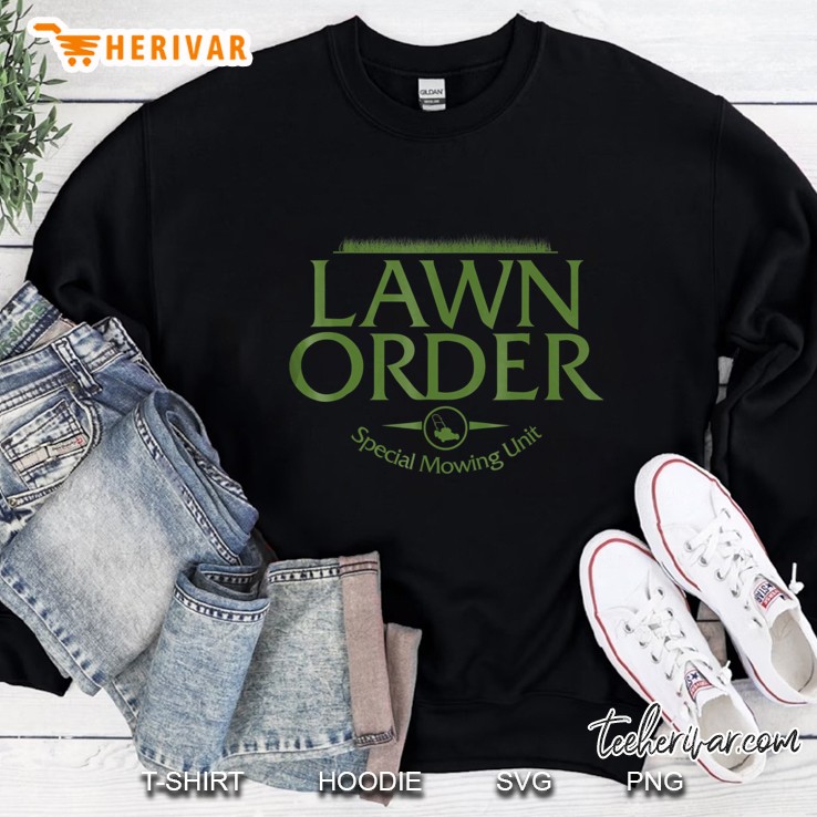 Lawn Order Funny Grass Cutting Father's Yard Care Shirt Mugs