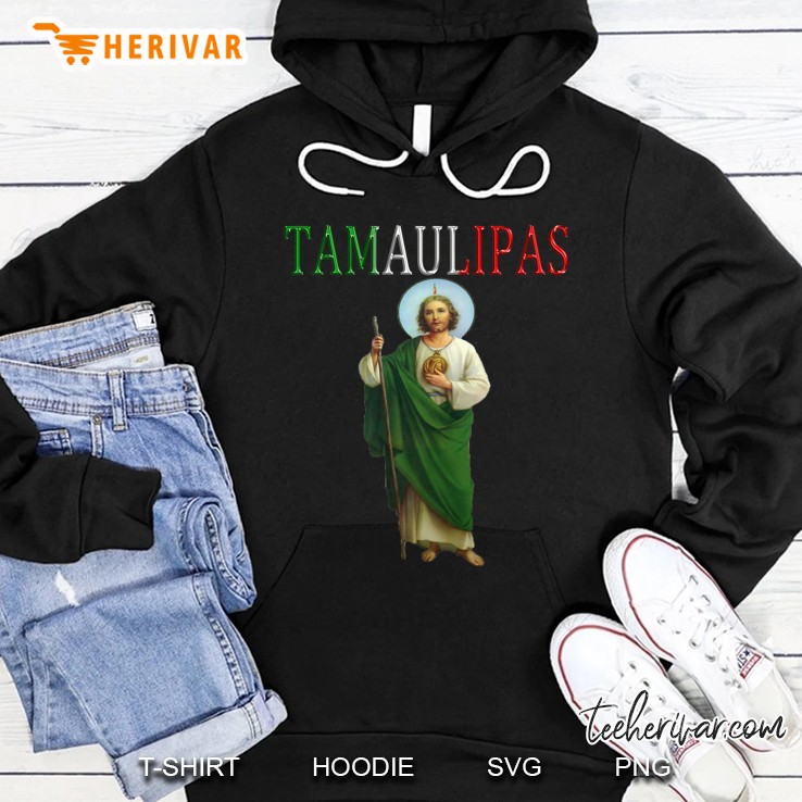 Tamaulipas Mexico Mexican San Judas Tadeo Shirt Premium Hoodie