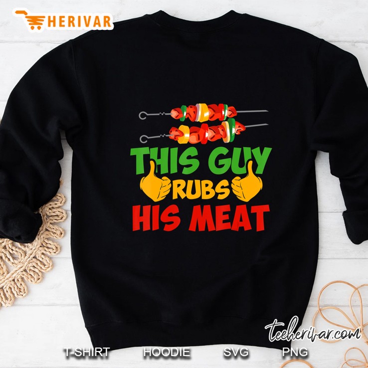 This Guy Rubs His Meat Funny Bbq Grilling Smoking Mugs