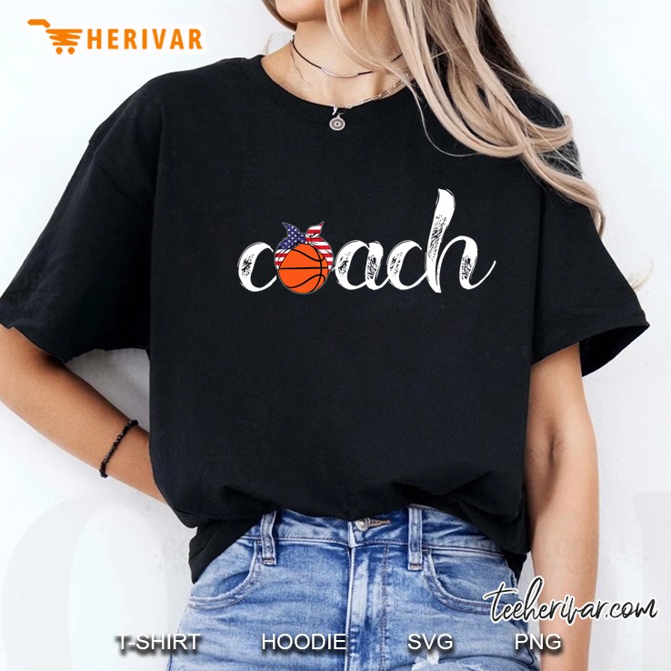 Womens Basketball Coaches Jersey Gift For Girls Ball Coach Ladies Tee