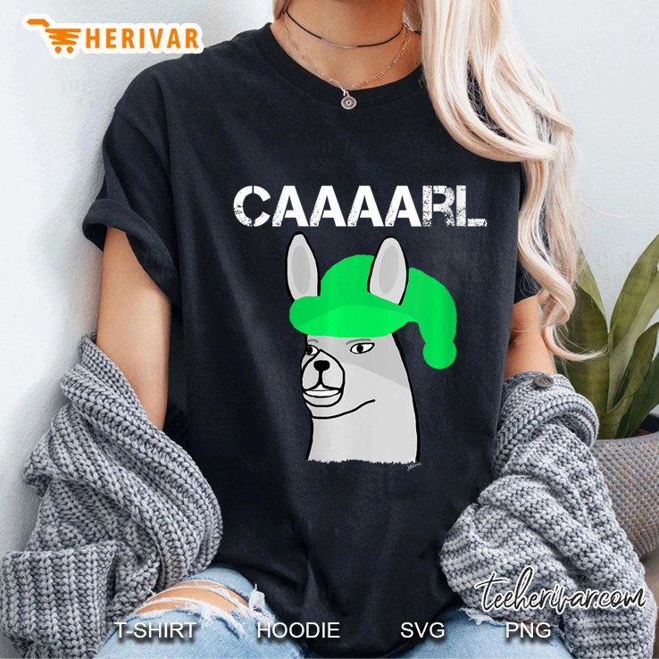 Womens Funny Llama With Hats Lama With Hat Carl What Did You Do Ladies Tee