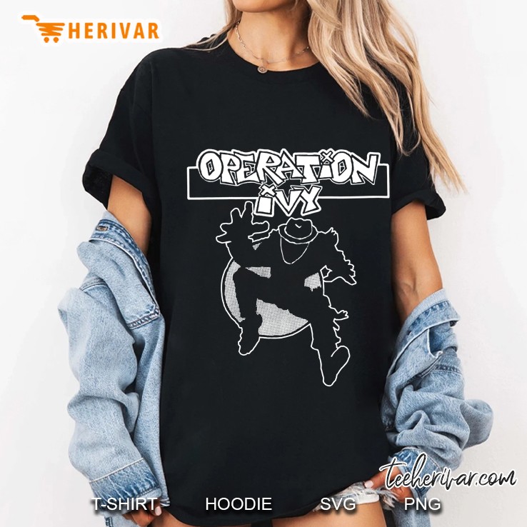 Womens Operation Ivy - Ska Man Guy - Official Merchandise Ladies Tee