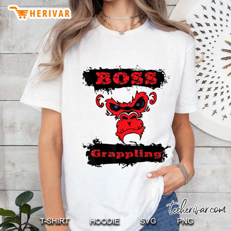 Boss Grappling Jiu Jitsu Men Women Kids Tee Shirt Ladies Tee