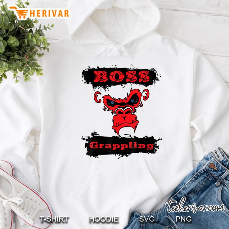 Boss Grappling Jiu Jitsu Men Women Kids Tee Shirt Hoodie