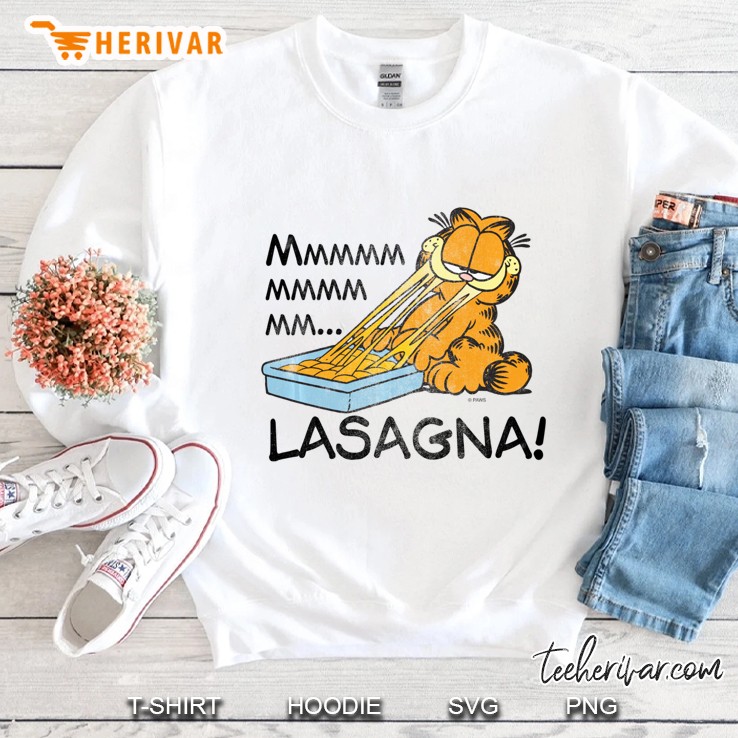 Garfield Mmm Lasagna Sweatshirt