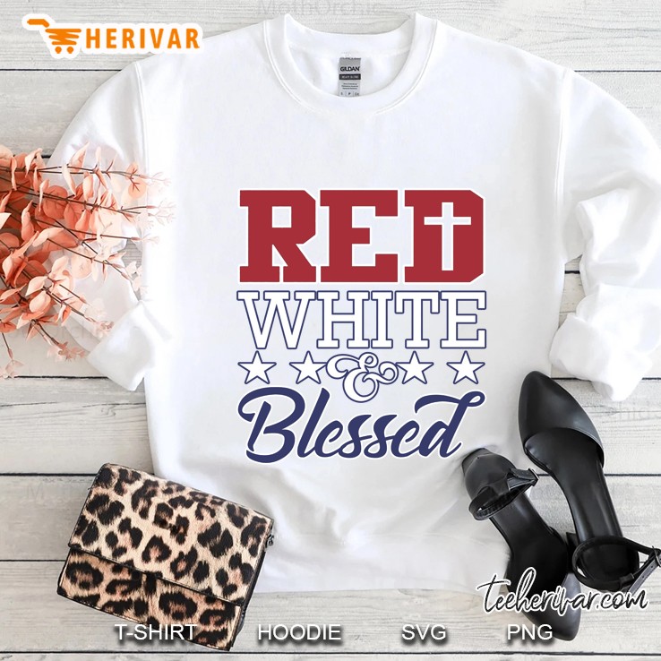 Red White & Blessed Sweatshirt