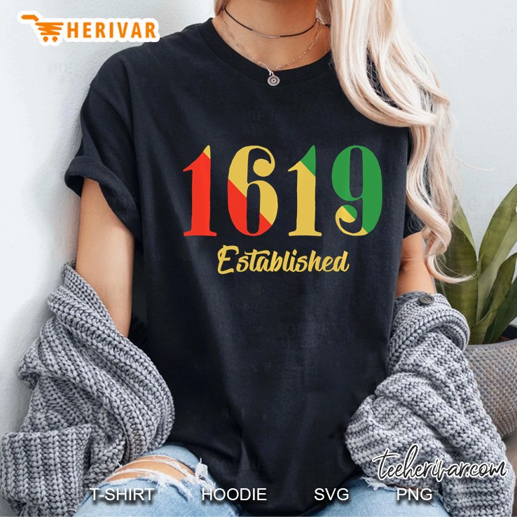 1619 Established Pullover Ladies Tee