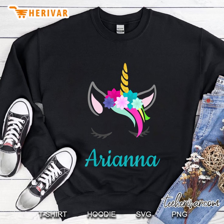 Arianna Unicorn Name Shirt For Arianna Mugs