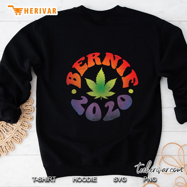 Bernie 2020 - Pot Leaf - Bernie Sanders 2020 Weed Sweatshirt