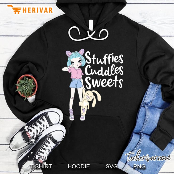 Ddlg Baby Girl - Bsdm Stuffies Cuddles Sweets Cute Graphic Hoodie